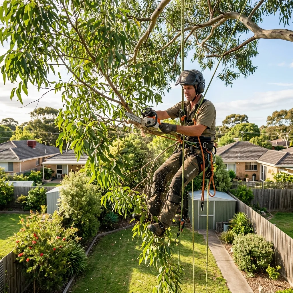 Professional tree pruning by TLSC arborist in Melbourne